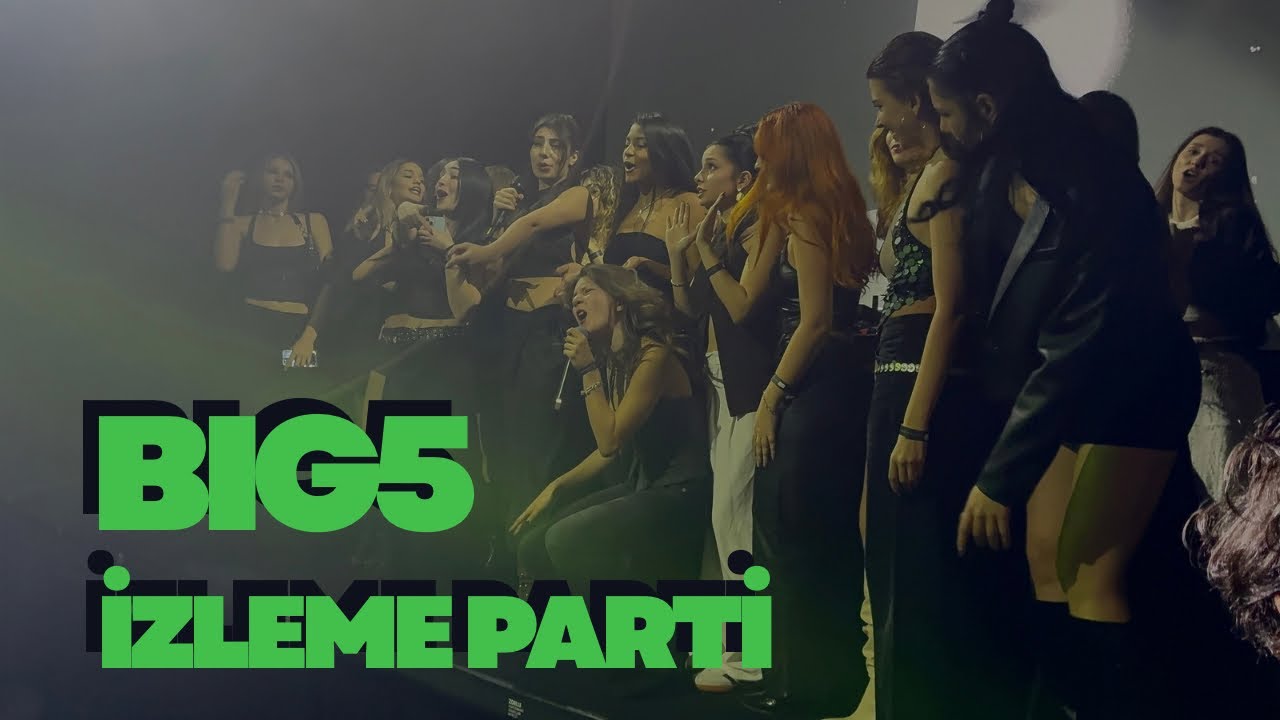 BİG5 İZLEME PARTİSİ VLOG | #big5 #vlog