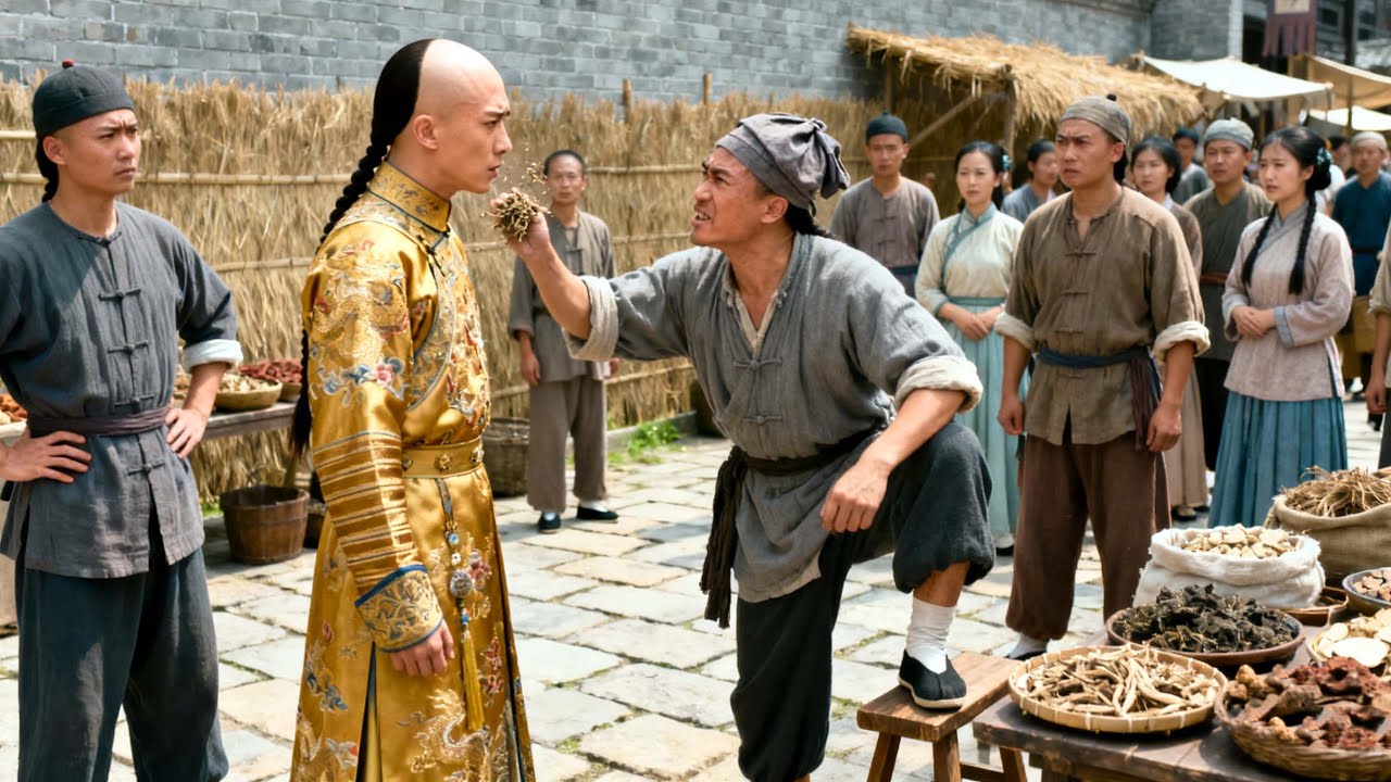 奸商哄騙路人買劣質藥材，還當眾嘲諷他不懂藥材行情，哪知道對方竟是皇帝，下秒當場跪哭求饒！❗【康熙微服私訪記】#Chinese Language Selection