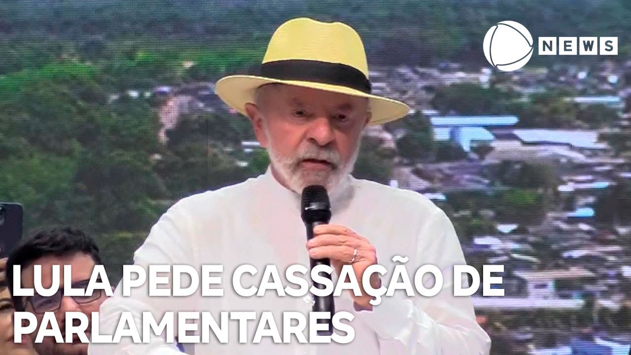 Lula pede cassação de parlamentares que ocuparam o Congresso