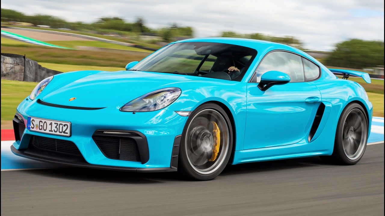 2020 Blue Porsche 718 Cayman GT4 - Pure Driver’s Car