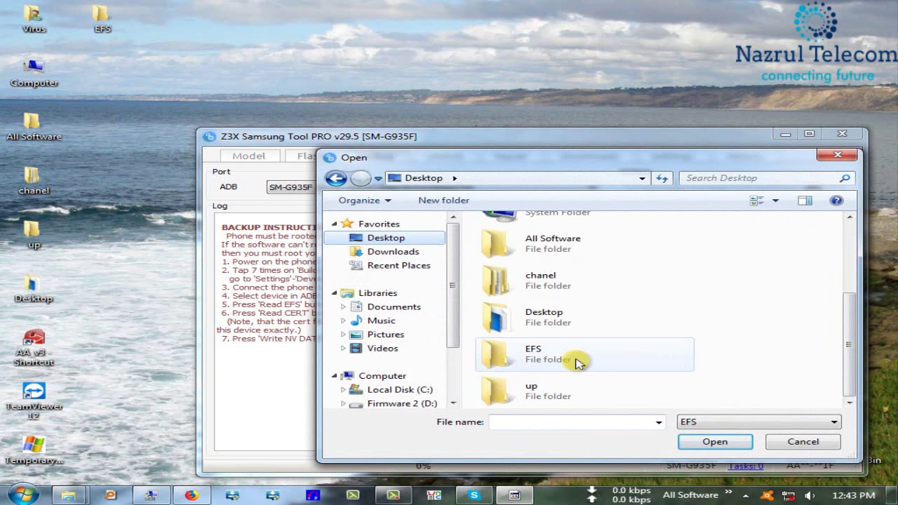Samsung SM-G935F EFS Write By Z3X Tool