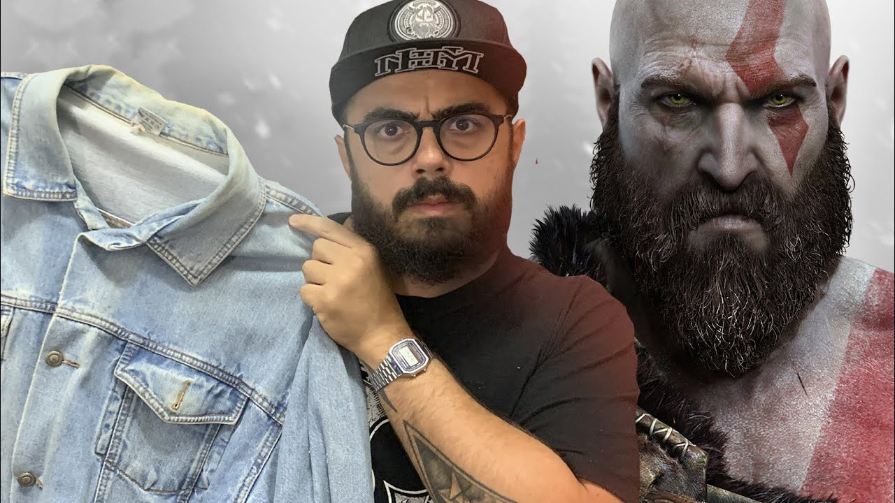 CUSTOMIZANDO UMA JAQUETA DO KRATOS, DE GOD OF WAR