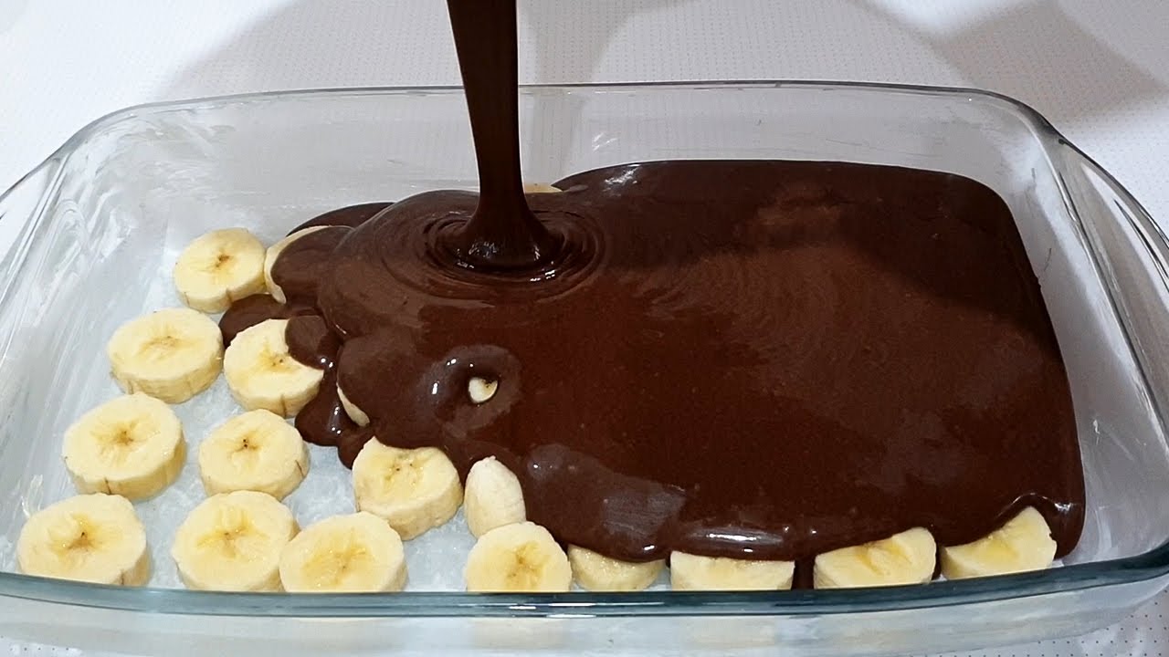 ف 5 دقائق فقط حضري ألذ كيكة بالموز و الشوكولا بمكون سحري كتجي هشيشة بزاف