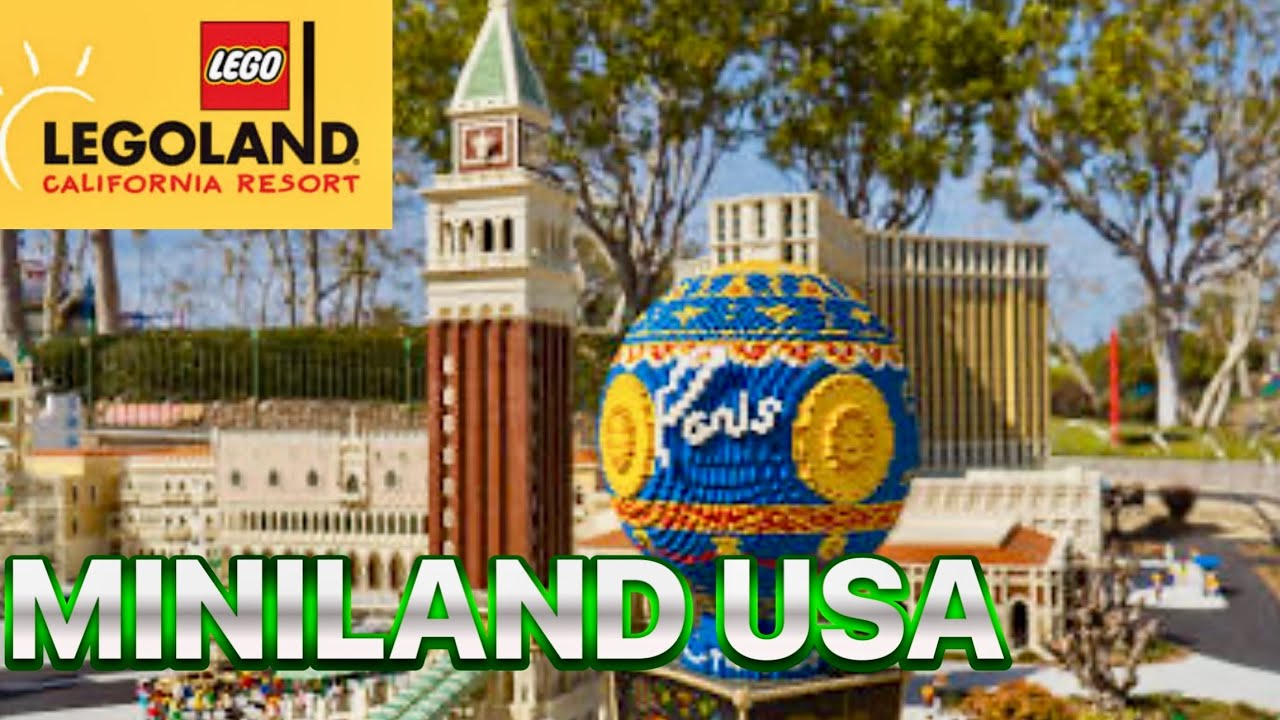Epic LEGO Adventure Through Miniland USA at the LEGOLAND California. Full Tour 2025.