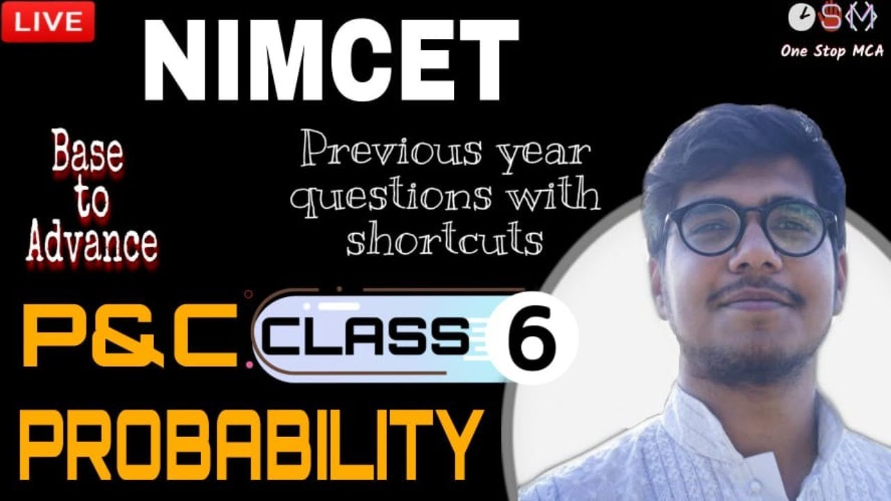 P&C NIMCET 2022/23 Class 6 | Basics of Permutations and Combinations for NIMCET,DU,JNU,BHU,MHT CET