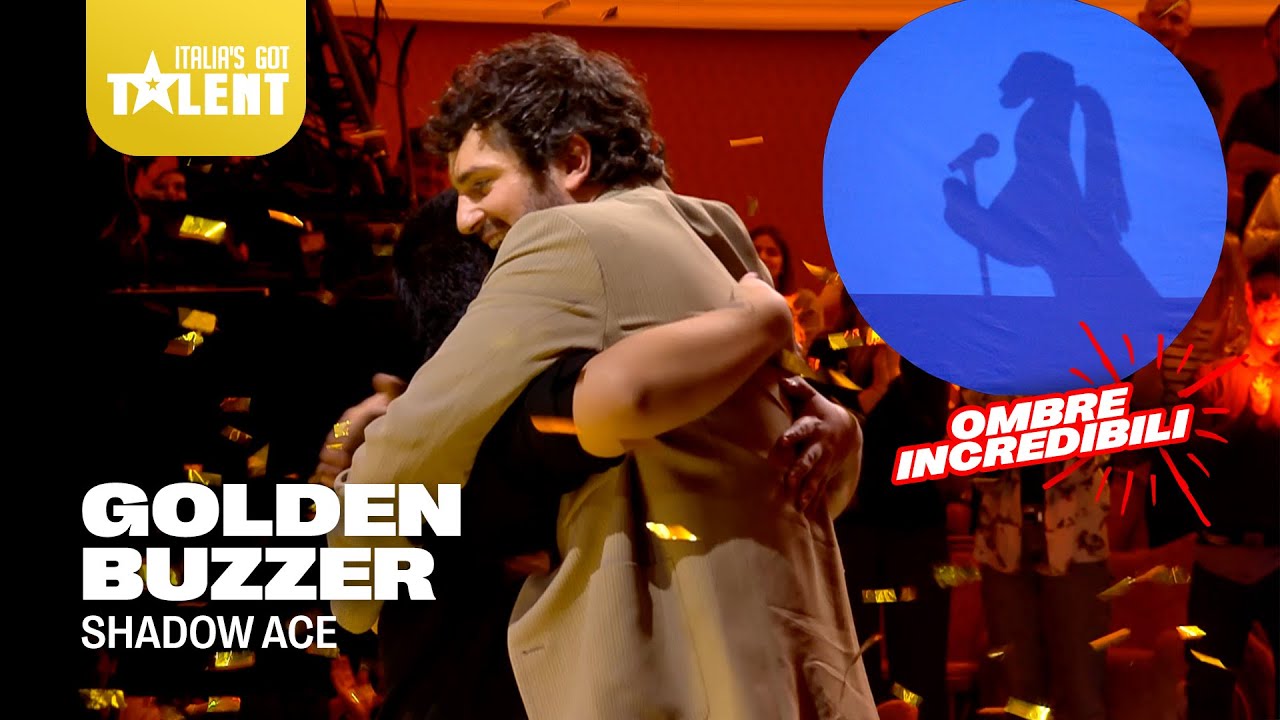 Shadow Ace conquista il Golden Buzzer fra luci e ombre 🔦 Italia’s Got Talent 2025