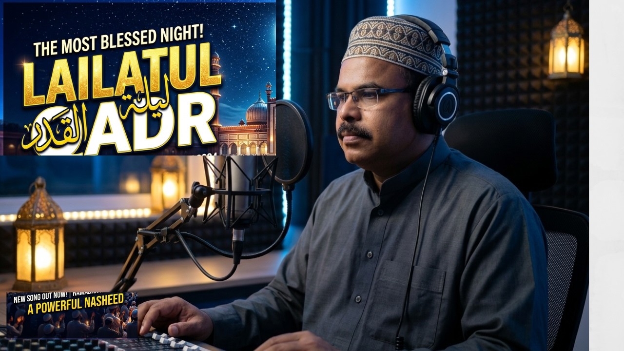 1000 MONTHS OF BLESSINGS LAILATUL QADR SONG | ADIRAI JAFAR |   லைலத்துல் கத்ர் பாடல்
