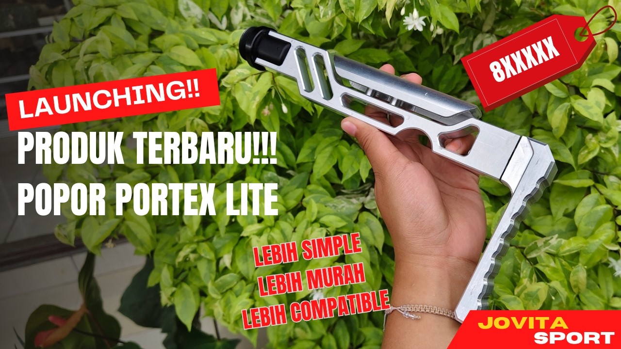 POPOR PORTEX LITE TERBARU🤩 INDEN HANYA 8XXXXX ‼️LEBIH COMPATIBLE!! #jovitasport #launching