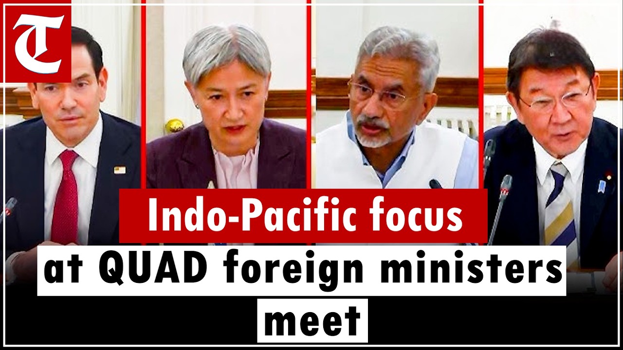 WATCH: QUAD Foreign Ministers Meet in New Delhi, Discuss Indo-Pacific Strategy and Global Security