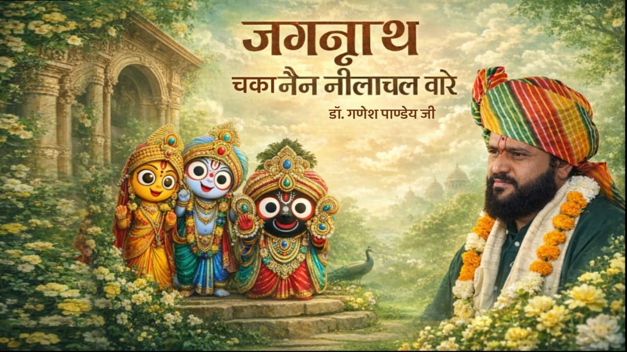 जगन्नाथ चका नयन नीलाचल वारे || Dr Ganesh Pandey Ji Maharaj