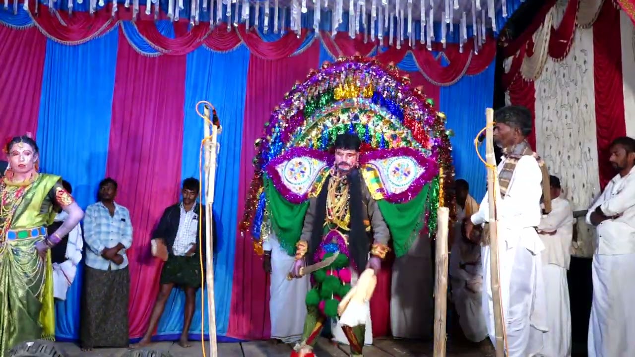 ಕಲ್ಲಂಗೇರಾ ಗ್ರಾಮದಲ್ಲಿ ಶ್ರೀದೇವಿ ಚರಿತ್ರೆ ನಾಟಕ ಪ್ರದರ್ಶನ 🎥 