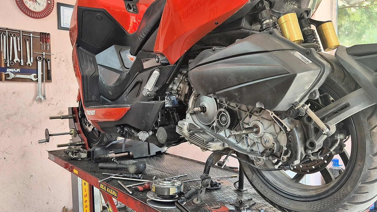 Yuki Huracan 250 varyatör Bakımı
