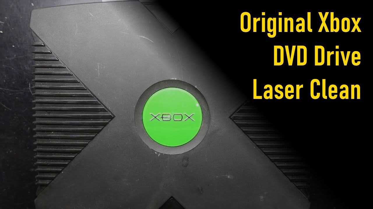 Разборка оригинального Xbox и лазерная чистка DVD-привода
