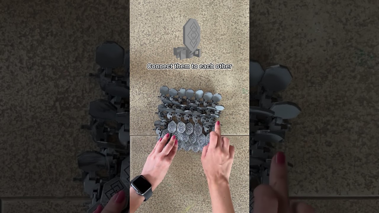 Connectable rounded scale plate