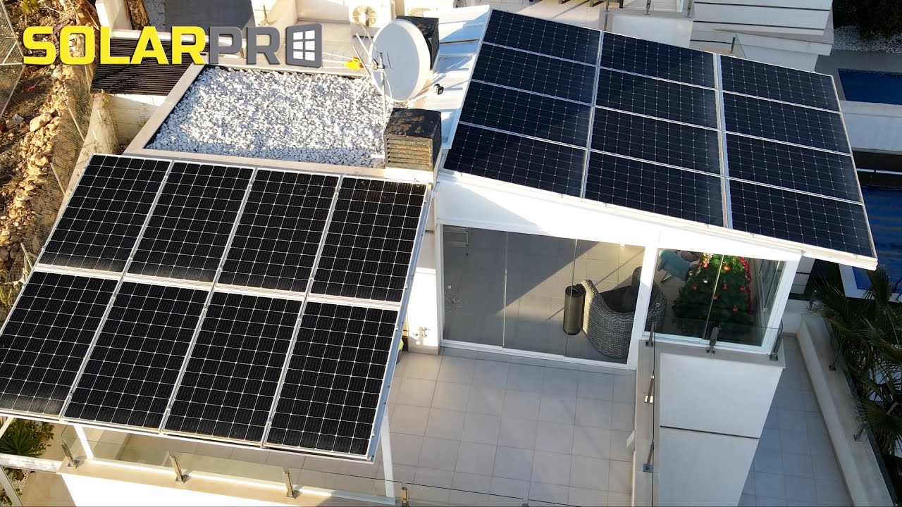 🔆2 PERGOLAS SOLARES🤩 para AUTOCONSUMO con paneles BIFACIALES 💶VENDIENDO A LA RED 💶