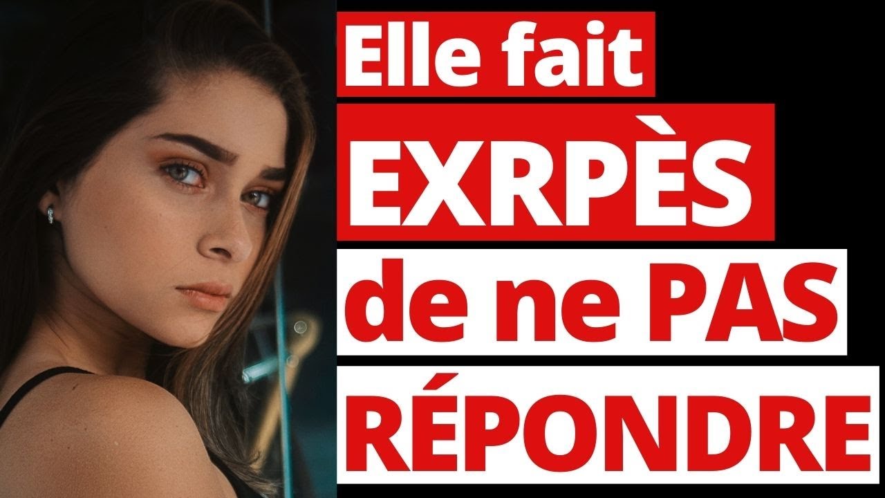 Comment faire lorsqu'une femme vous ignore par SMS ?