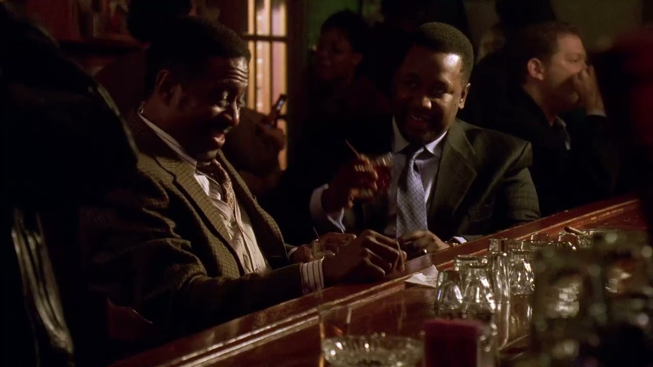 Jimmy, Lester and Bunk in a bar | The Wire