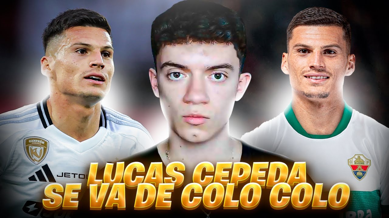 HINCHA ALBO OPINA DE LA SALIDA DE LUCAS CEPEDA DE COLO COLO AL FUTBOL EUROPEO 😭💔