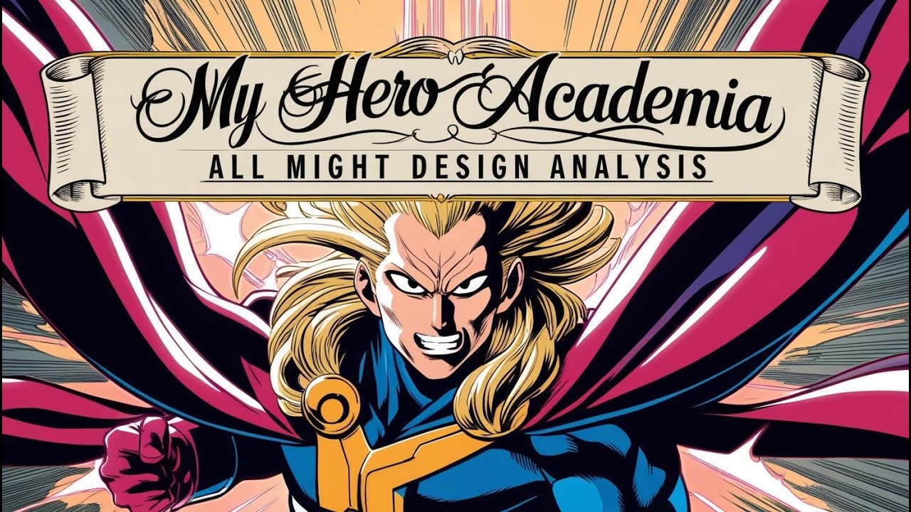 Why ALL MIGHT's Design is PERFECT! (MY HERO ACADEMIA Character Analysis)