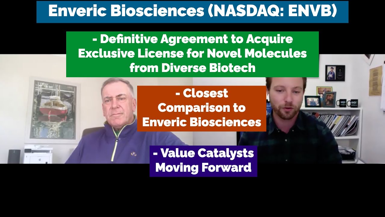 Enveric Biosciences on Acquisition of Exclusive License from Diverse Biotech and Value Catalysts