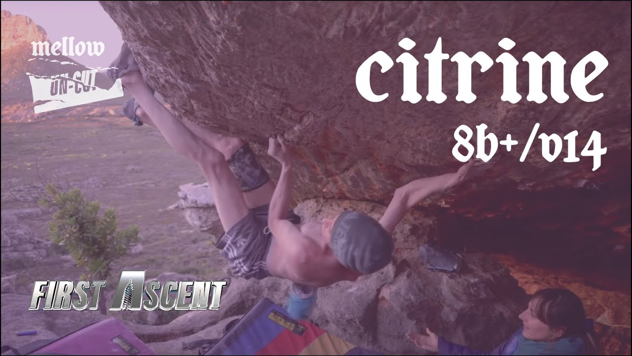 UNCUT: Dave Graham - Citrine (8B+/V14) First Ascent