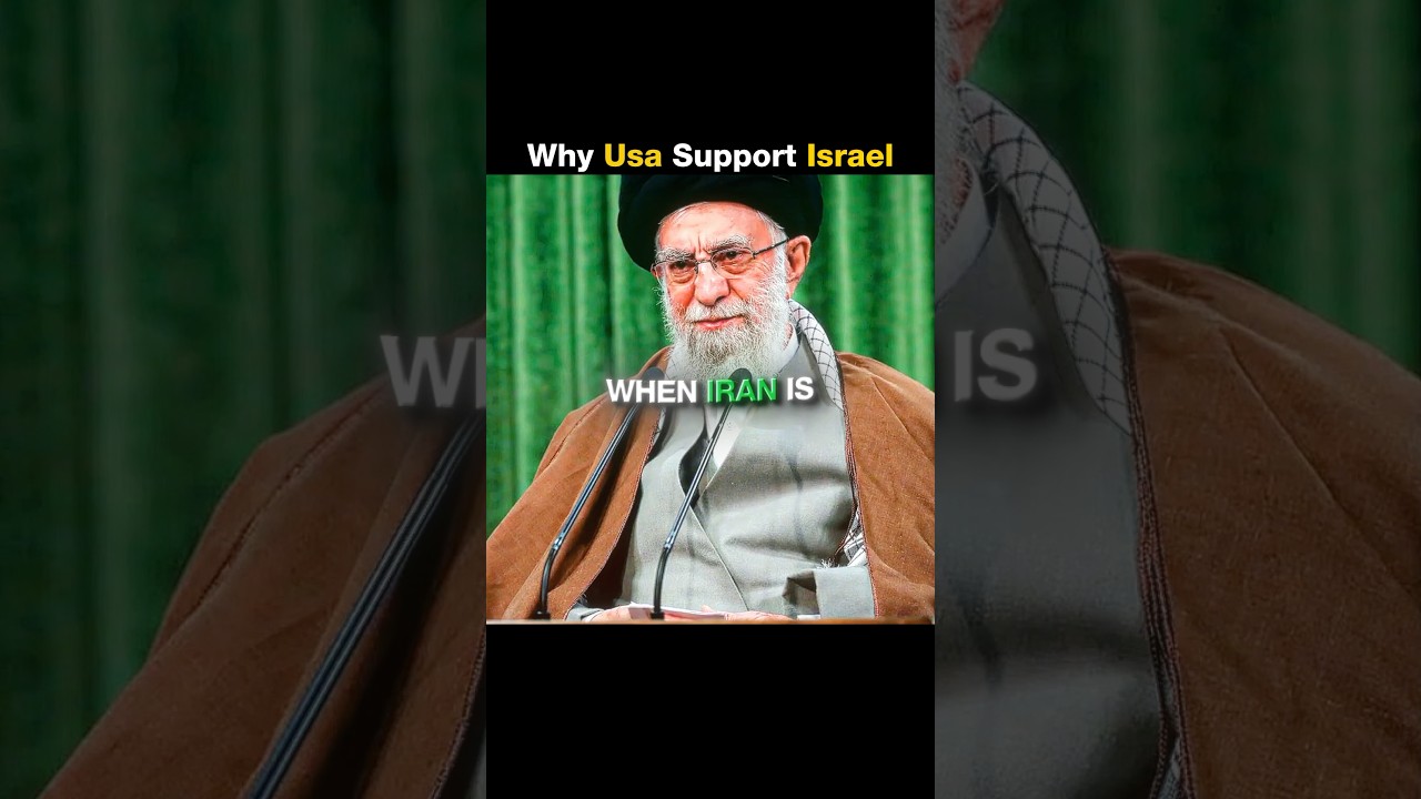 Why usa support Israel