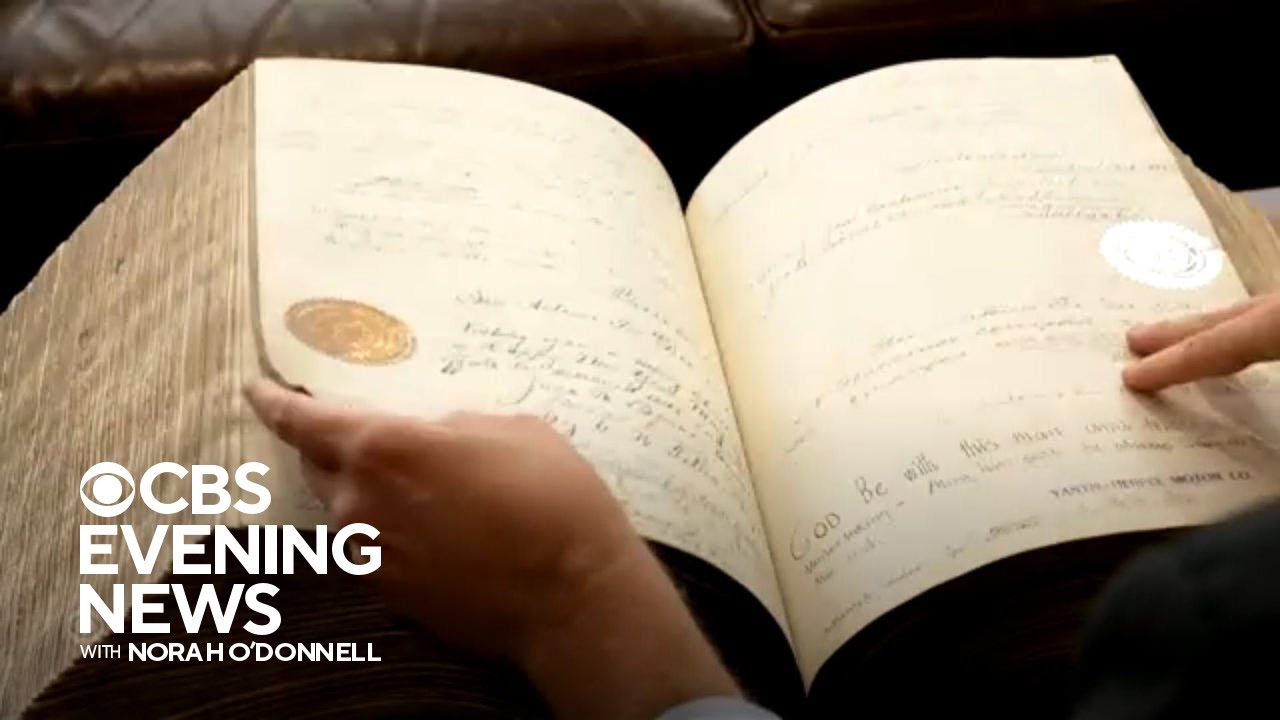 Massive and historic autograph book up for sale