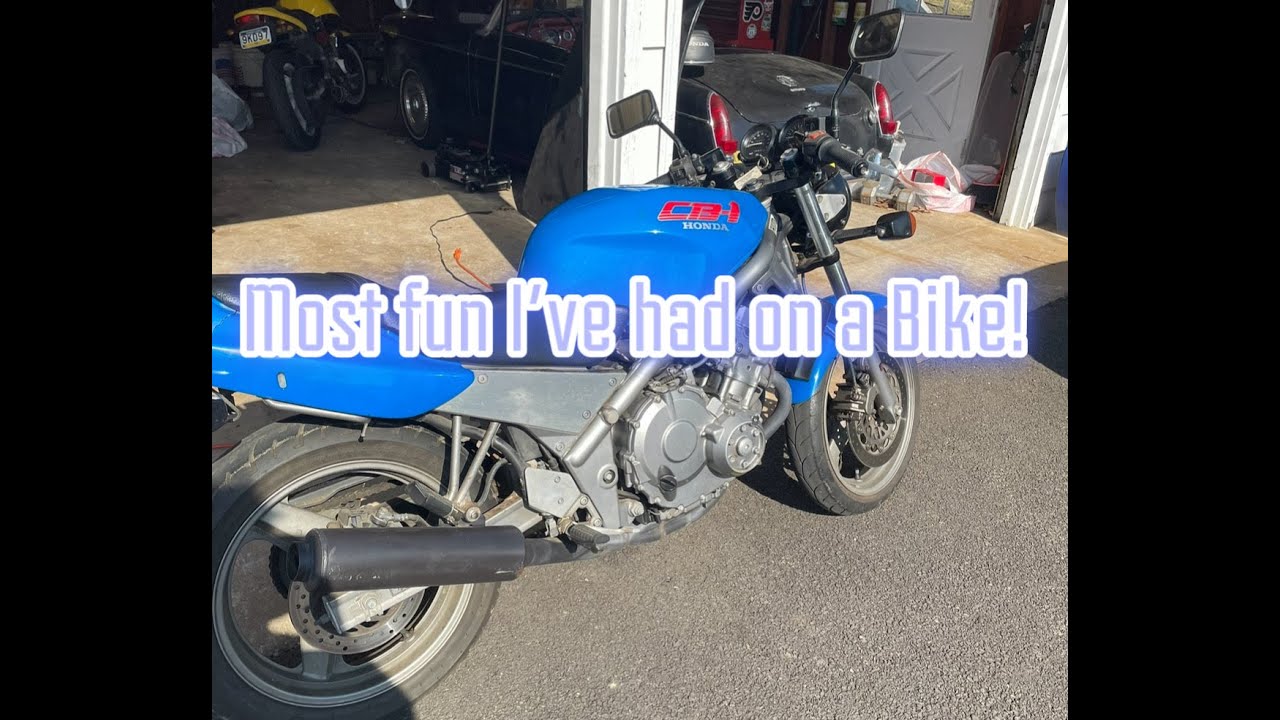 1990 Honda CB-1 400: First Start, 10,000 RPM Rips!