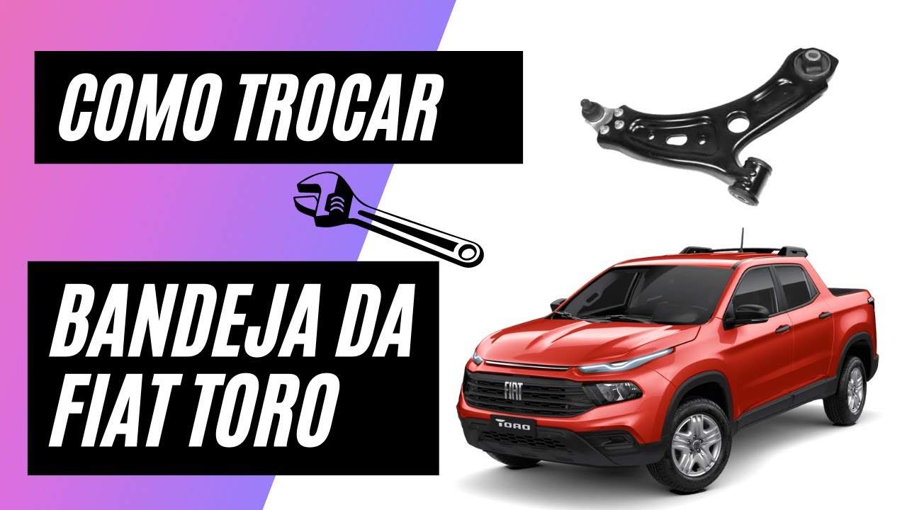 COMO TROCAR AS BUCHAS E A BANDEJA/BALANÇA COMPLETA DA FIAT TORO PASSO A PASSO!
