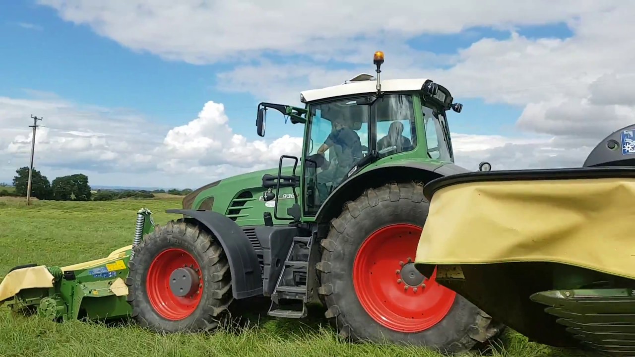 Krone B1000 CVSSA with Fendt 936