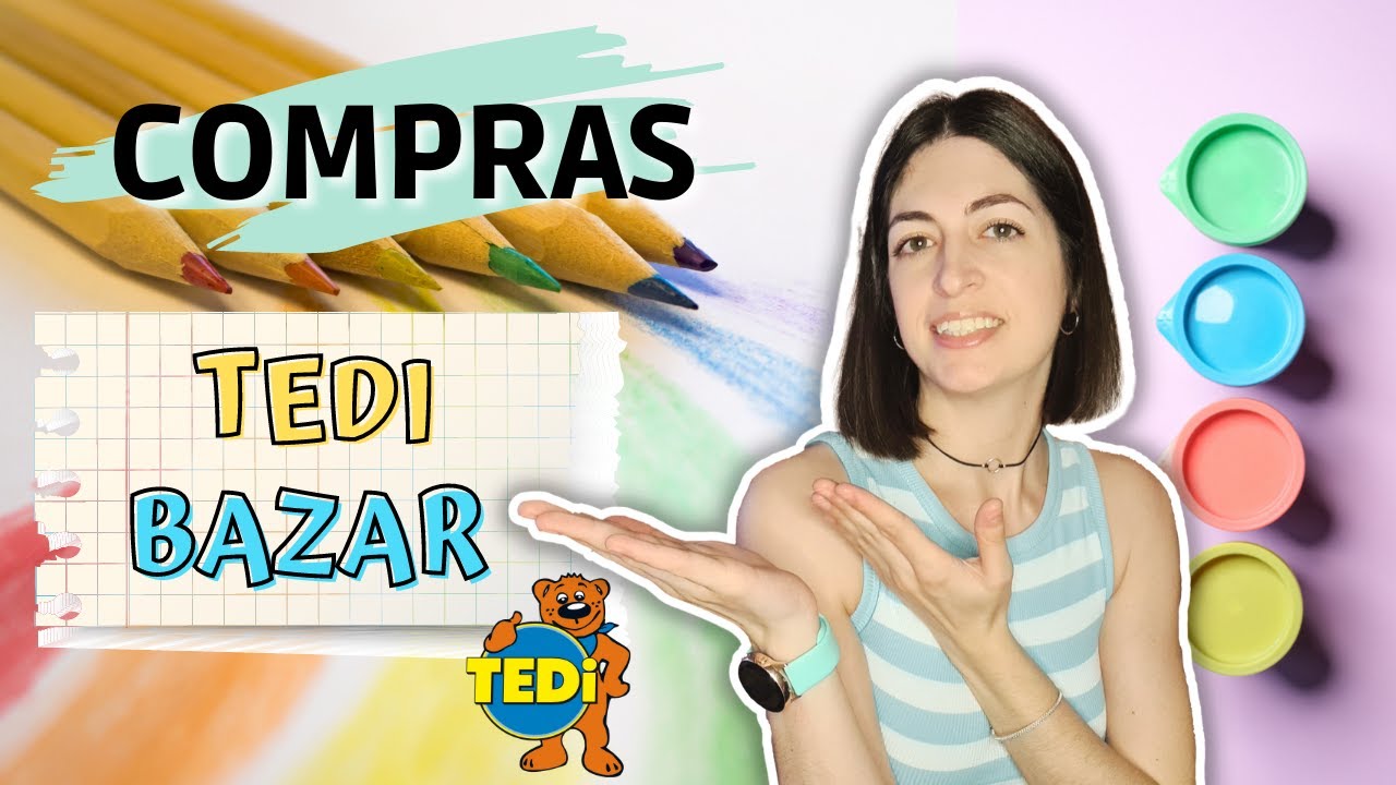 🛍️ HAUL DE COMPRAS DE TEDI y BAZAR (J&E) ✏️ Scrapbooking Septiembre 2021