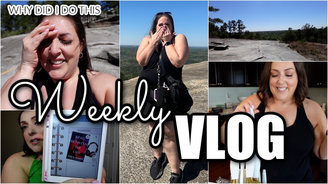 Who&rsquo;s Idea Was This?! 😂 | Hiking, Hard & Emotional Week & What I Read This Month | WEEKLY VLOG