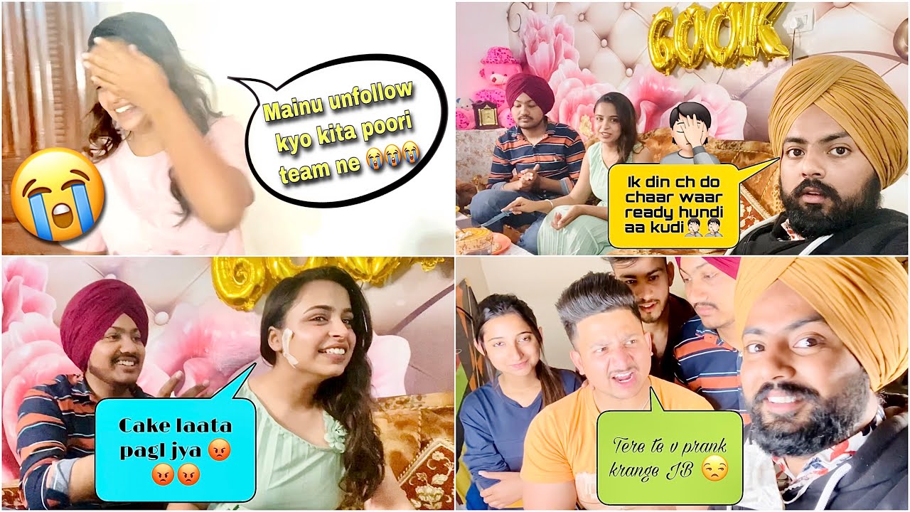 Prank on Manpreet kaur gone wrong😱 she got angry 😡 and crying 😭 | jbjhnaceboyz | new prank 2021