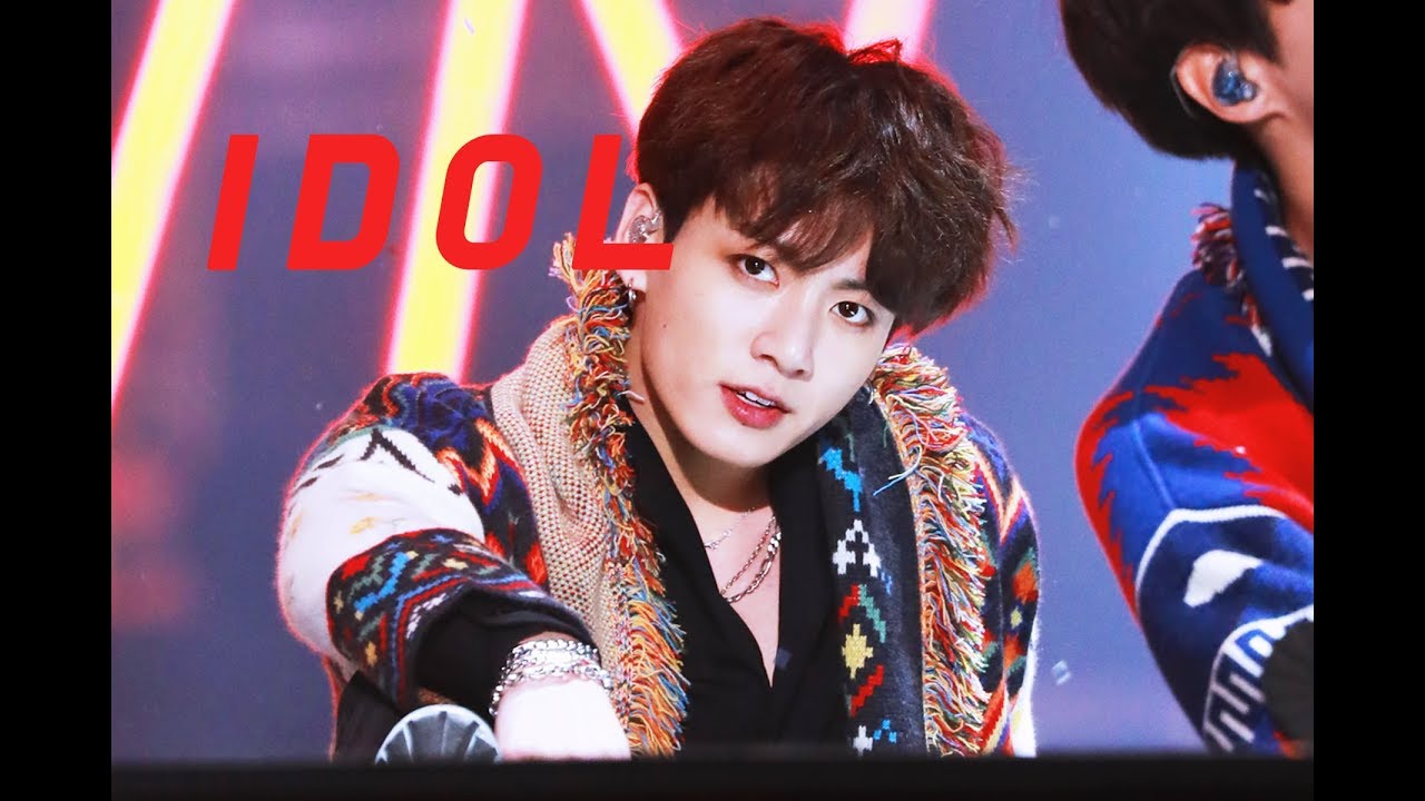 181225 가요대전 BTS -IDOL (아이돌) / 방탄소년단 정국 직캠 JUNGKOOK focus fancam [4K]