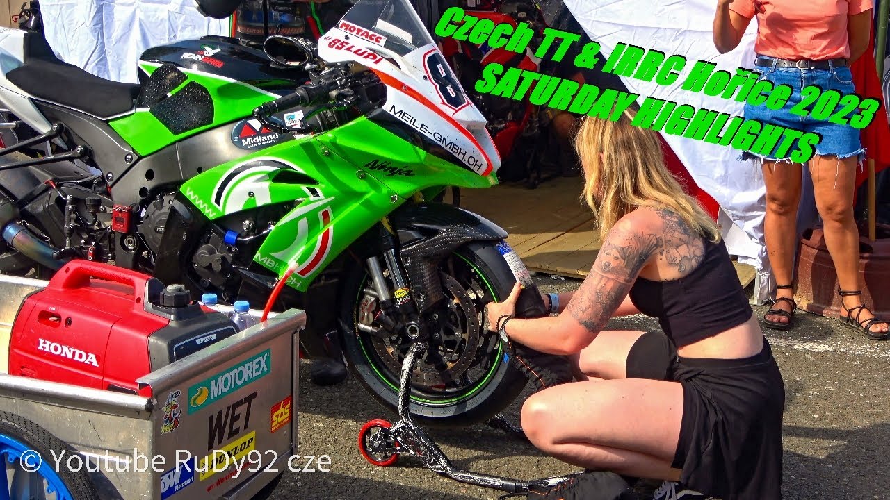 30. ročník Czech TT & IRRC Hořice 2023 / SATURDAY HIGHLIGHTS / CZECH ROAD RACE #4k  #roadrace