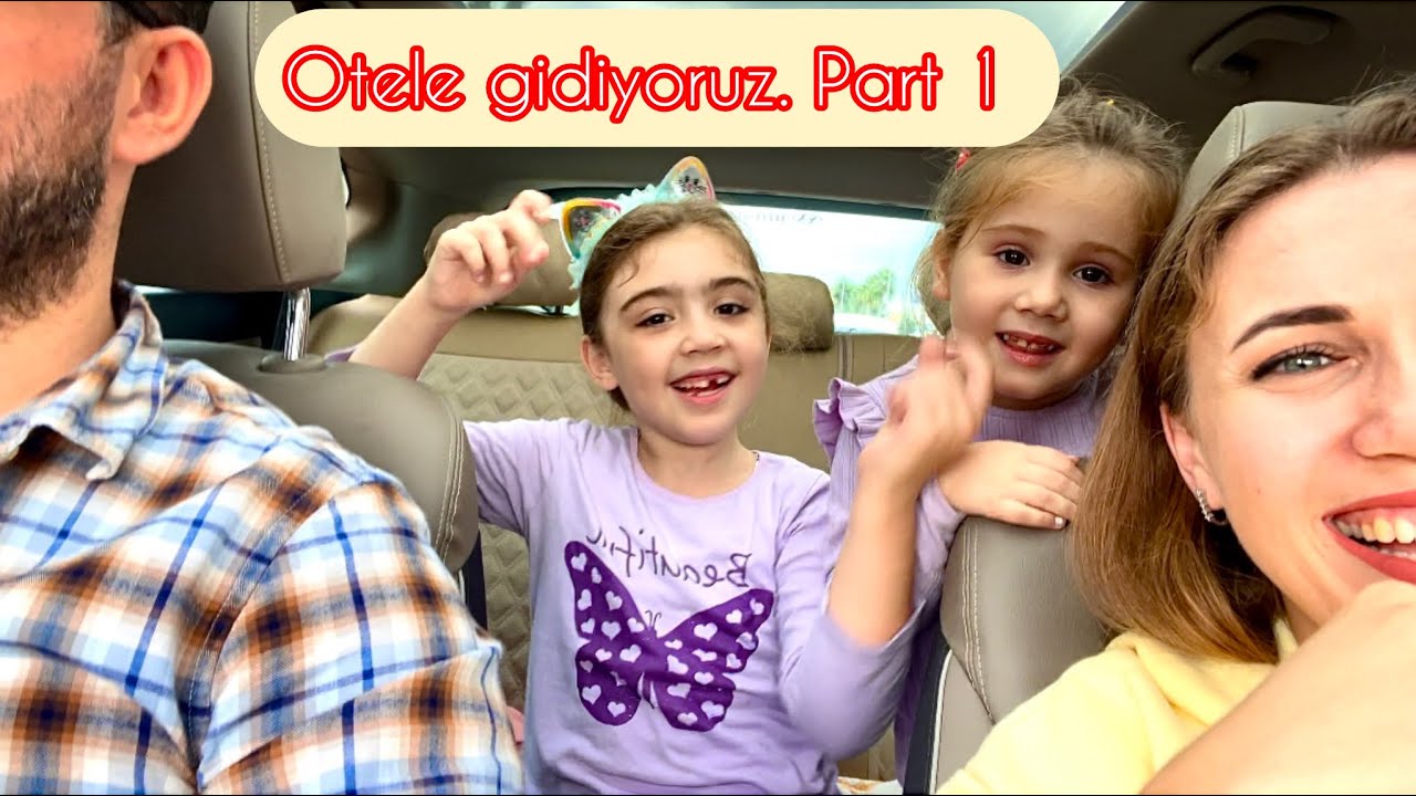 TATİL ZAMANI ! Otele tatile gidiyoruz. Part 1 🚘 #tatil #muhabbet #yolculuk #aboneol #beniöneçıkar
