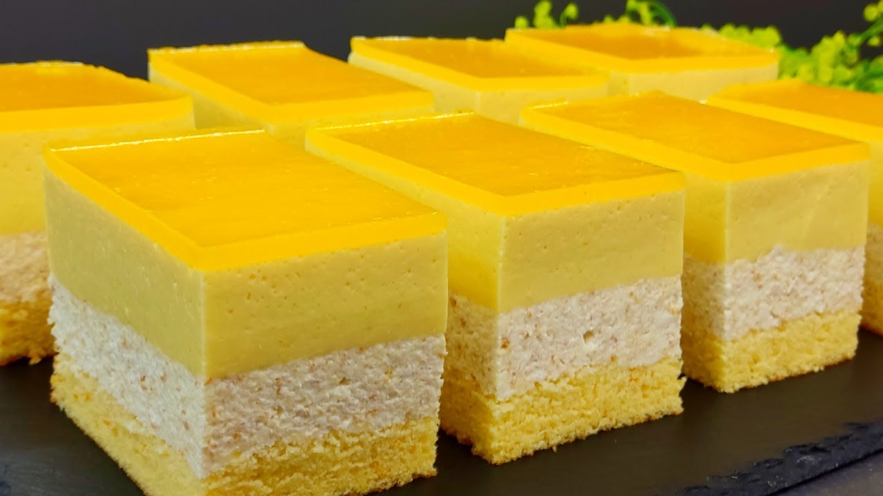 Такого вкусного торта я еще не ел. Торт, который тает во рту.