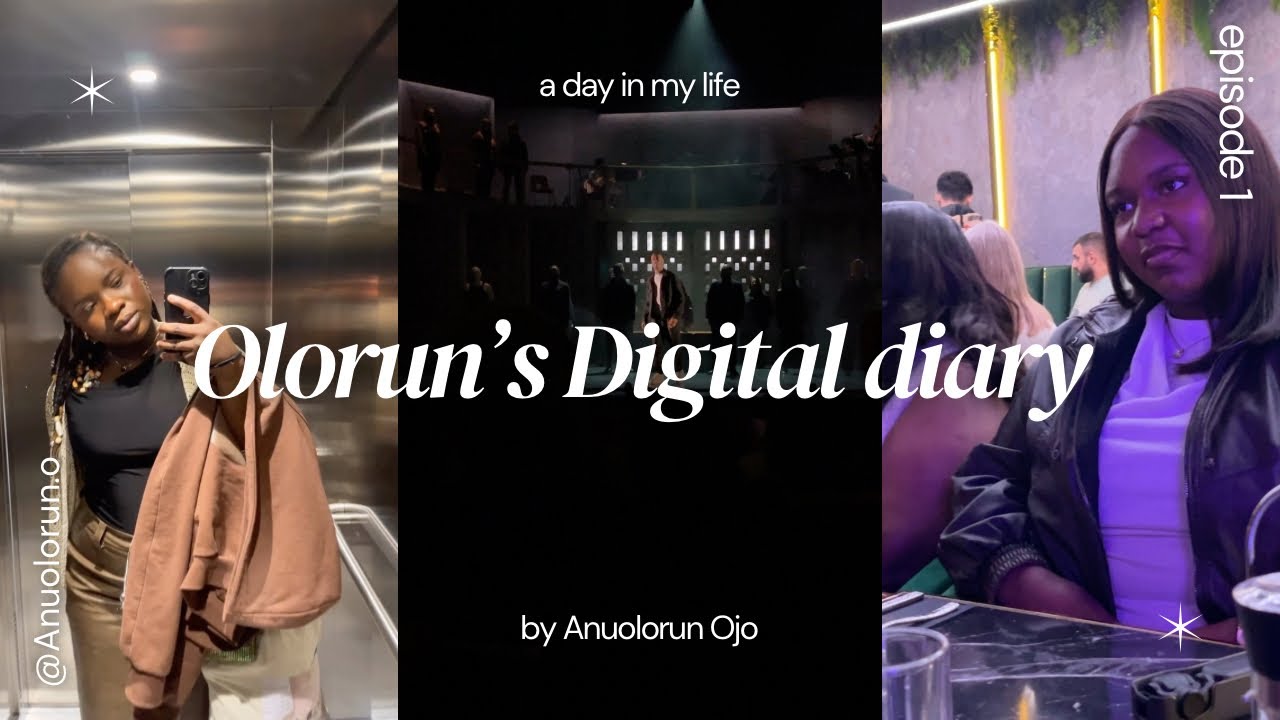 Olorun's Digital Diary| Baking👩🏾‍🍳, Theatre, Dinner and more....
