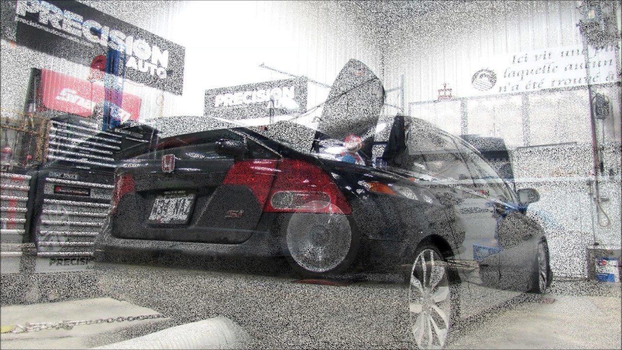 Precision Auto Canada Civic 8th gen k20z3 Skunk2 Stage 2 cams Dyno tuning 2017