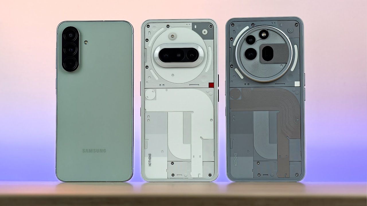 Galaxy A56 vs Nothing 3A vs 3A Pro: Quale Scegliere? Qual è il Migliore? | CONFRONTO