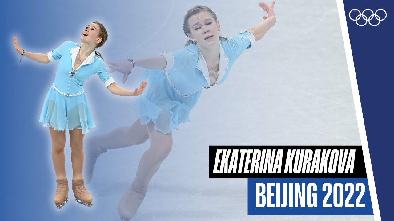 🇵🇱 Ekaterina Kurakova performs to Charlie Chaplin's Limelight at #Beijing2022