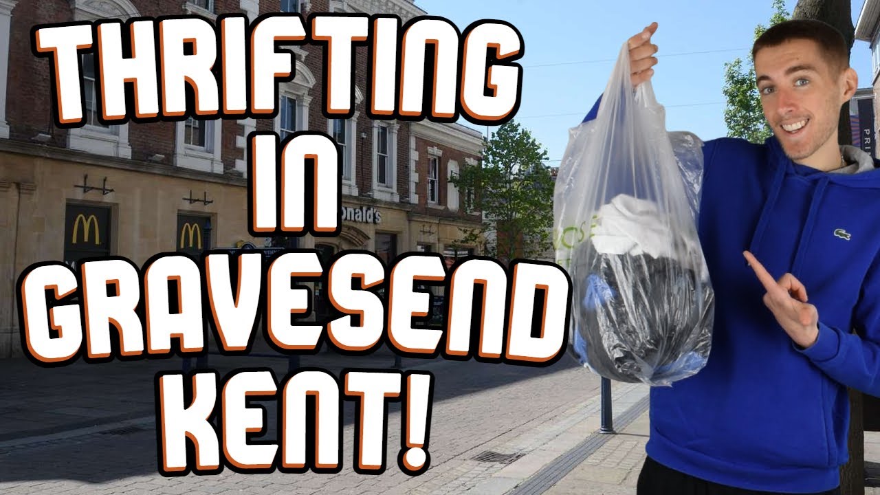 Thrift With Me For Vintage Clothes In Gravesend Kent UK!
