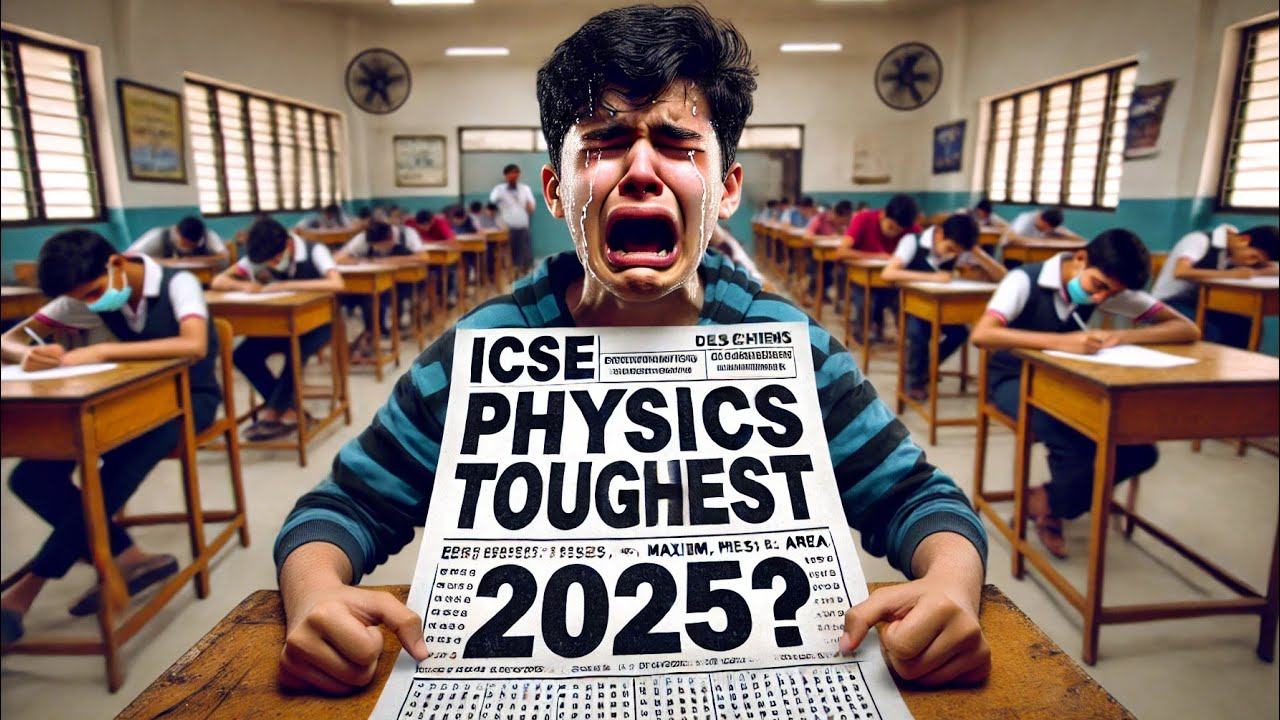 ICSE PHYSICS 2025 &ndash; TOUGHEST PAPER EVER? 🚨 Most Expected Questions Revealed!