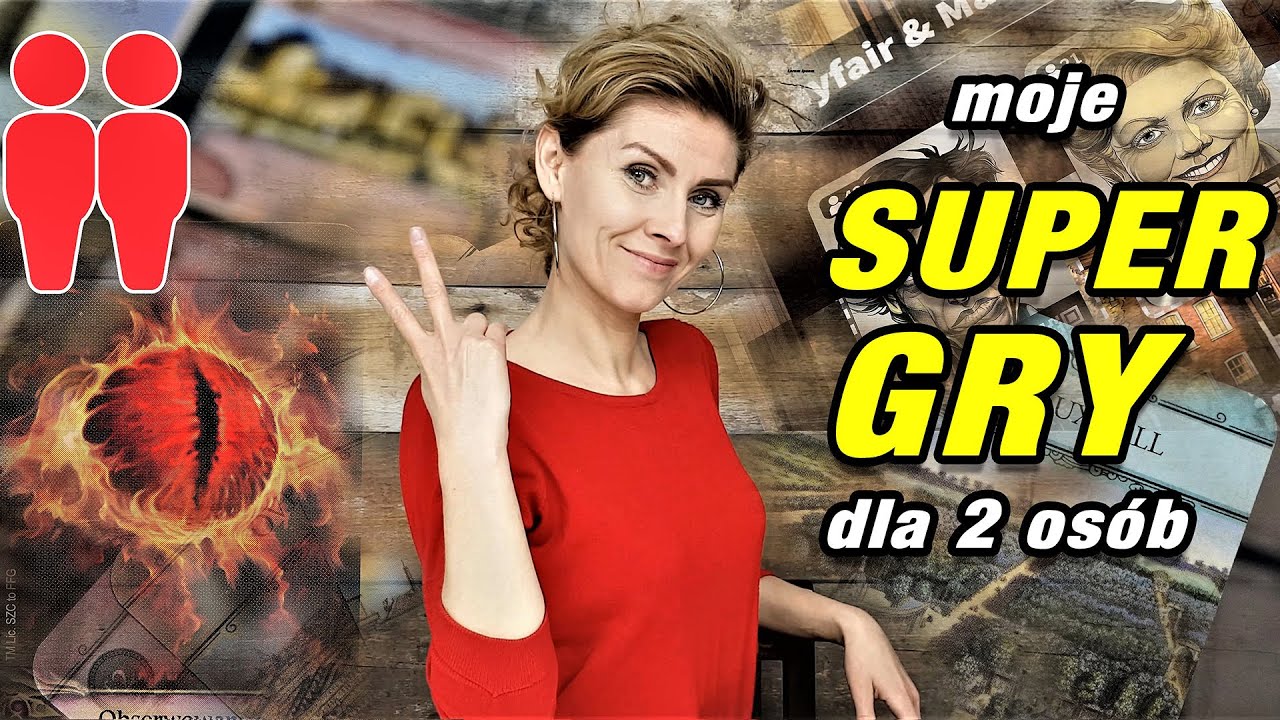 10 SUPER GIER dla 2 OSÓB - moja lista gier planszowych