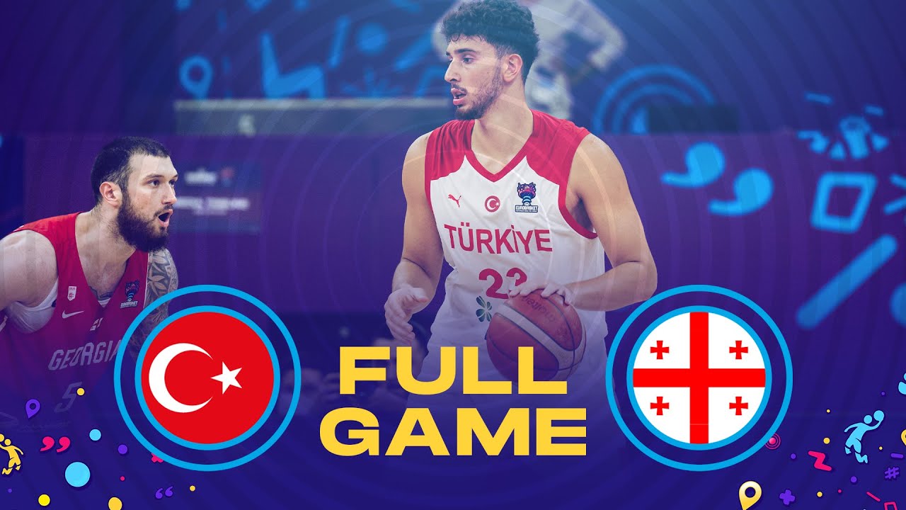 Turkey v Georgia | Full Basketball Game | FIBA EuroBasket 2022