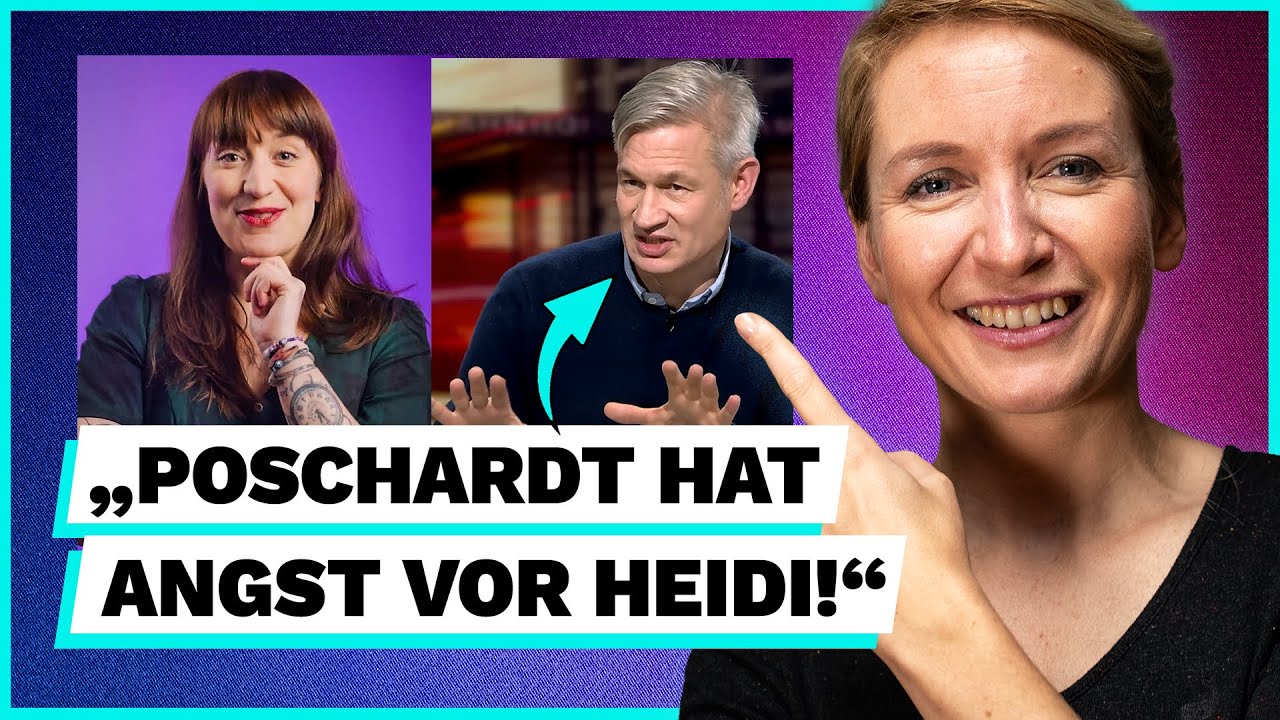 WELT-Chef Ulf Poschardt BELEIDIGT Heidi Reichinnek! Ines Schwerdtner Reagiert!