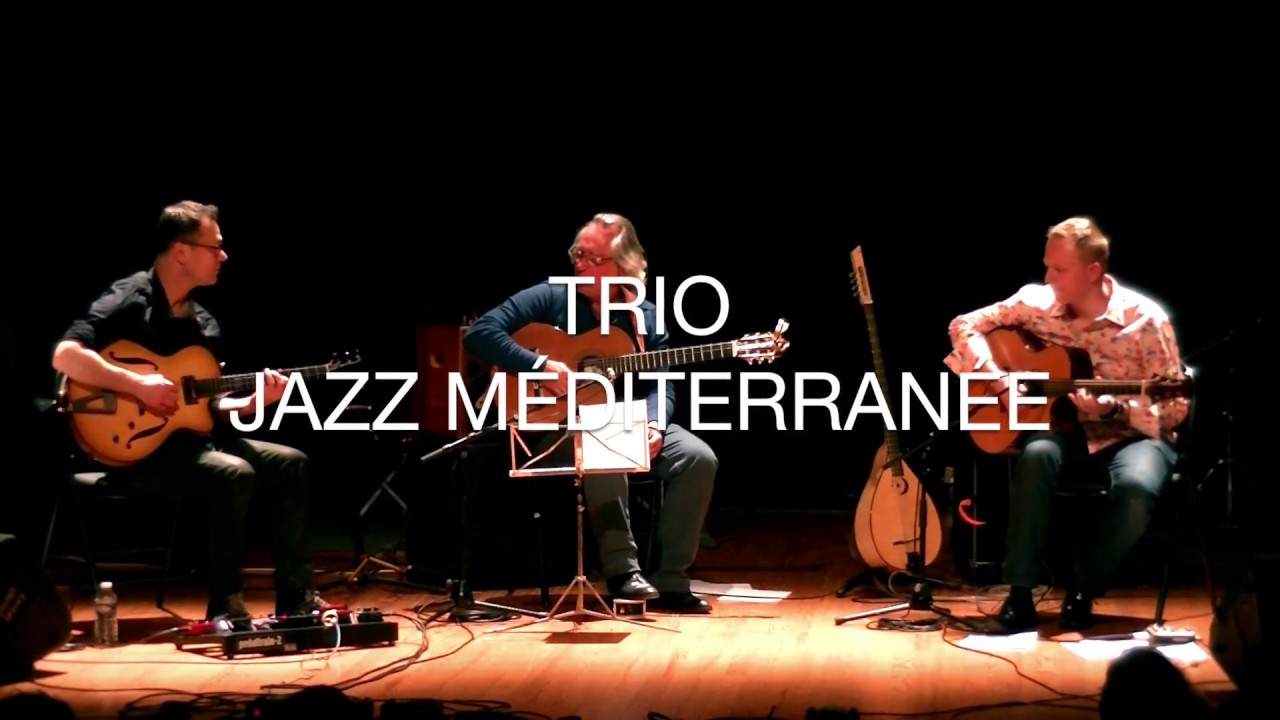 Jazz Guitar Trio - TGV Blues - Fast tempo !