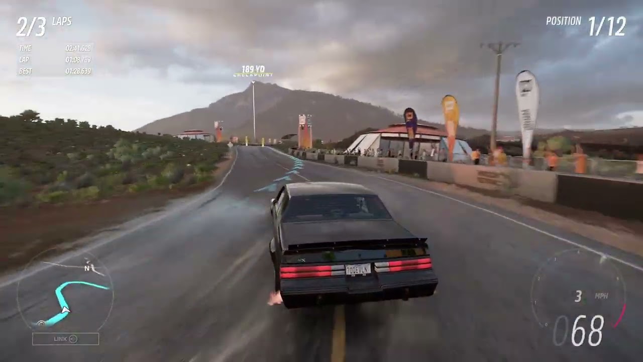 Winning an offroad race in a buick (FH5)
