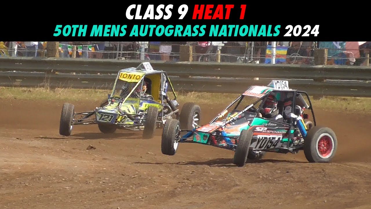 2024 Mens National Autograss Championships, Class 9 Heat 1 (ALL RACES) Yorkshire Dales
