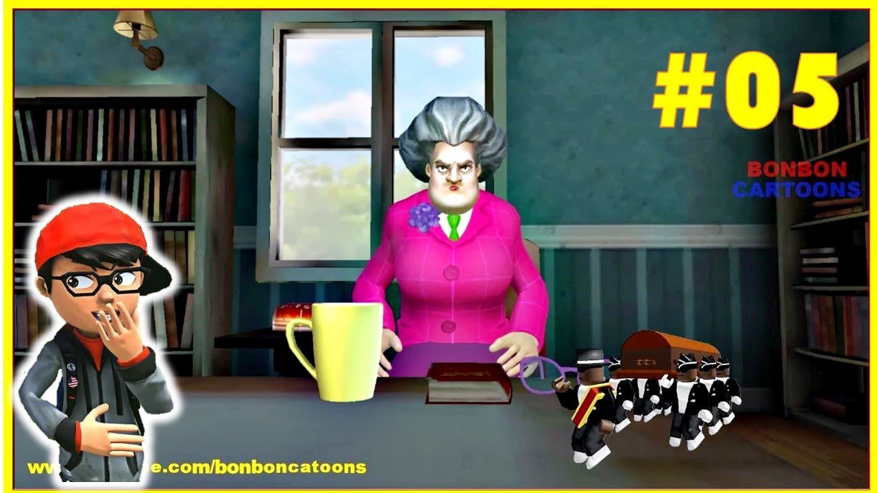 Scary Teacher 3D - Troll Miss T - Game Animation | Android Gameplay 2020